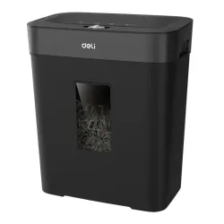 Шредер Deli ET023 с автоподачей (секр.P-4) фрагменты 8 лист. 15 л