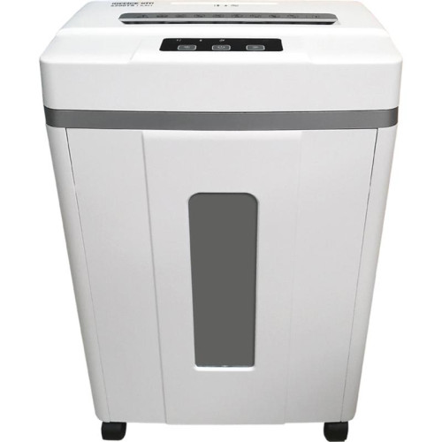 Шредер Office Kit S200TSCD 0,8x2 (секр.P-7) фрагменты 6 лист. 25 л, скобы/пл.карты/CD