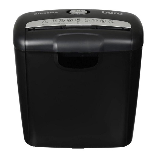 Шредер Buro Home BU-S601S (секр.Р-1) ленты 6 лист. 10 л, пл.карты