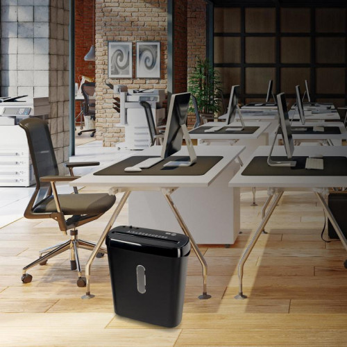 Шредер Cactus CS-SH-A1 (секр.Р-2) ленты 6. лист. 8 л