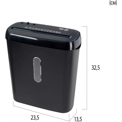 Шредер Cactus CS-SH-A1 (секр.Р-2) ленты 6. лист. 8 л