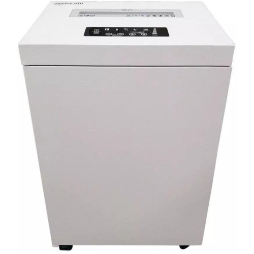 Шредер Office Kit S500 0,8x2 (секр.P-7) фрагменты 7 лист. 50 л, скобы/пл.карты/CD