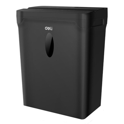 Шредер Deli ET014 с автоподачей (секр.P-4) фрагменты 5 лист. 10 л, пл.карты