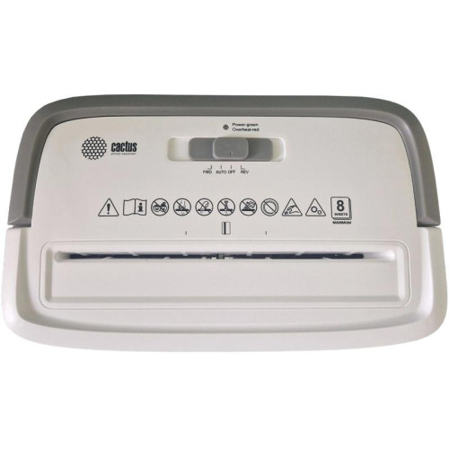 Шредер Cactus CS-SH-C5 (секр.P-4) перекрестный 10 лист. 21 л, скрепки/скобы/пл.карты