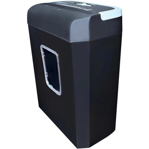 Шредер Cactus CS-SH-C2 черный (секр.P-4) фрагменты 8лист. 13лтр. скрепки скобы пл.карты