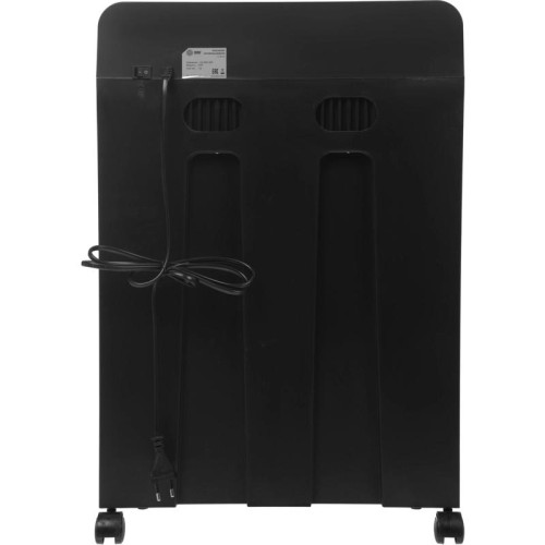 Шредер Cactus CS-SH-G9 черный (секр.P-4) фрагменты 18лист. 30лтр. скрепки скобы пл.карты CD