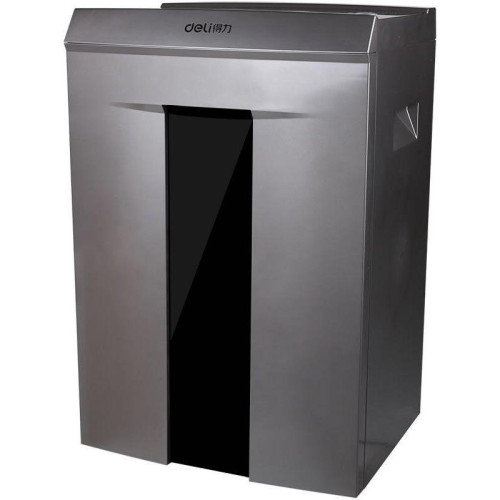 Шредер Deli 9905 с автоподачей (секр.P-5) фрагменты 10 лист. 20 л, скрепки/скобы/пл.карты/CD