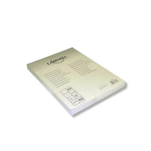 Пленка для ламинирования Fellowes 100мкм A4 (100шт) глянцевая Lamirel (LA-78658)