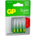 Батарея GP Super Alkaline G-Tech 24А AAA NiMH 1000mAh (8шт) Батарея GP Super Alkaline G-Tech 24А AAA NiMH 1000mAh (8шт)