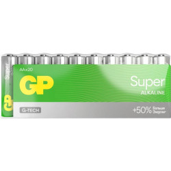 Батарея GP Super Alkaline 15AA21-2CRSWC20 AA (20шт) спайка