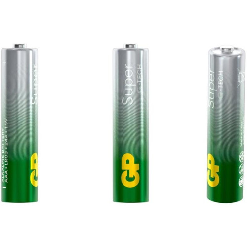 Батарея GP Super Alkaline 24AA21-2CRSWC10 AAA (10шт) спайка