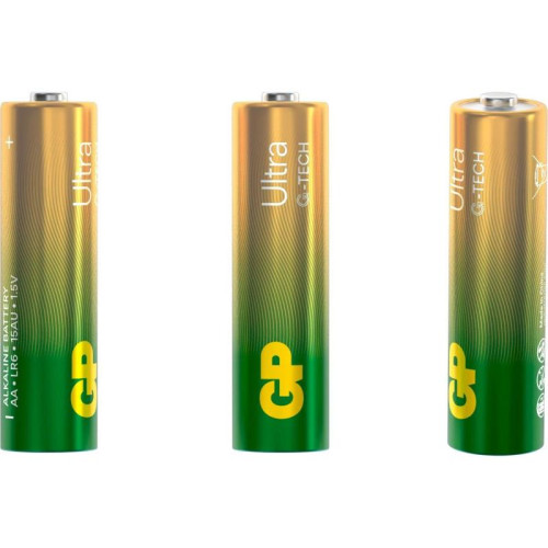 Батарея GP Ultra Alkaline 15AUA21-2CRSBC4 AA (4шт) блистер