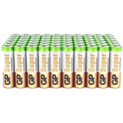 Батарея GP Super 15A50/10HR-2CRVS60 AA (промо:50+10) (60шт) спайка