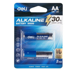 Элемент питания Deli AA LR6 2 (E18500)