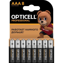Батарея Opticell Professional AAA AAA (8шт) блистер