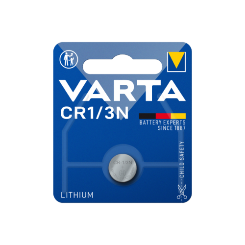 Батарейка/ Батарейка Varta ELECTRONICS CR1/3N BL1 Lithium 3V (6131) (1/10/100) (1 шт.)