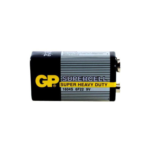 Батарея GP Supercell 1604S 6F22 9V (1шт)