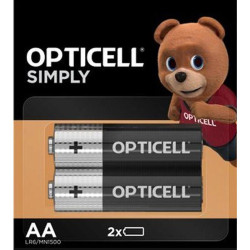 Батарея Opticell Simply AA отрывной блистер AA (2шт) блистер