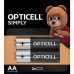 Батарея Opticell Simply AA отрывной блистер AA (2шт) блистер