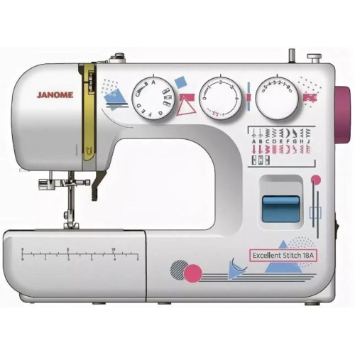 Швейная машина/ Швейная машина Janome Excellent Stitch 18A белый Швейная машина/ Швейная машина Janome Excellent Stitch 18A белый