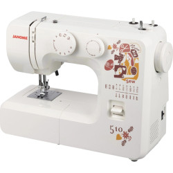 Швейная машина/ Швейная машина Janome Sew dream 510 белый