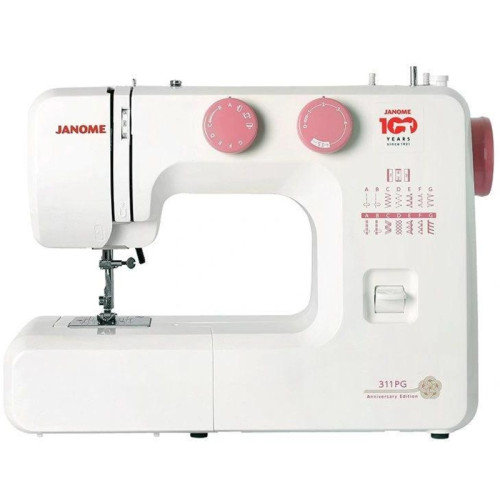 Швейная машина/ Швейная машина Janome 311PG белый/розовый Швейная машина/ Швейная машина Janome 311PG белый/розовый