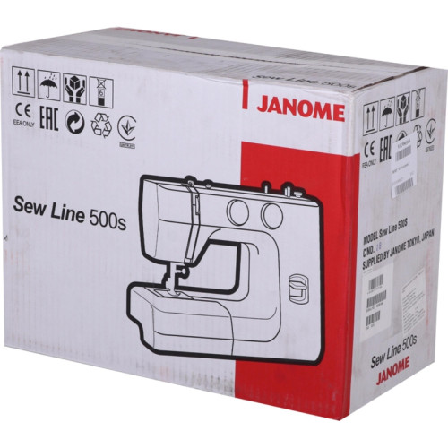 Швейная машина/ Швейная машина Janome Sew Line 500s белый