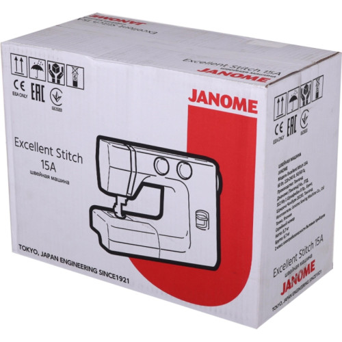 Швейная машина/ Швейная машина Janome Excellent Stitch 15A белый