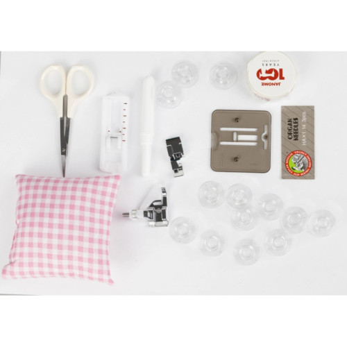 Швейная машина/ Швейная машина Janome 311PG белый/розовый Швейная машина/ Швейная машина Janome 311PG белый/розовый