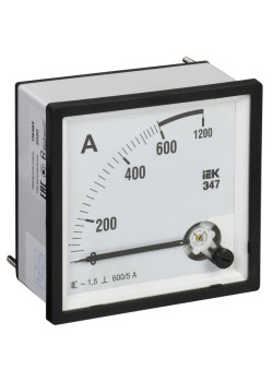 Амперметр Э47 600/5А кл. точн. 1,5 72х72мм