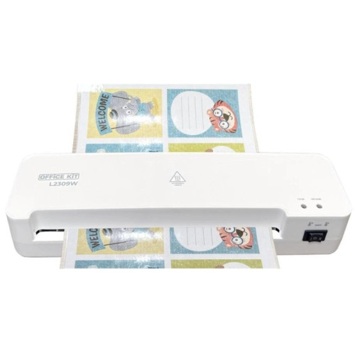 Ламинатор Office Kit L2309W белый A4 (75-125мкм) 30см/мин (2вал.) хол.лам. лам.фото Ламинатор Office Kit L2309W белый A4 (75-125мкм) 30см/мин (2вал.) хол.лам. лам.фото