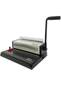 Переплетчик Office Kit B2116 A4/перф.13л.сшив/макс.450л./пластик.пруж. (4.5-45мм)