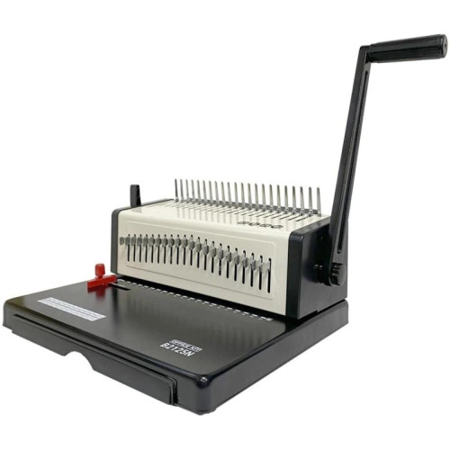 Переплетчик Office Kit B2125N A4/перф.23л.сшив/макс.500л./пластик.пруж. (4.5-51мм) Переплетчик Office Kit B2125N A4/перф.23л.сшив/макс.500л./пластик.пруж. (4.5-51мм)
