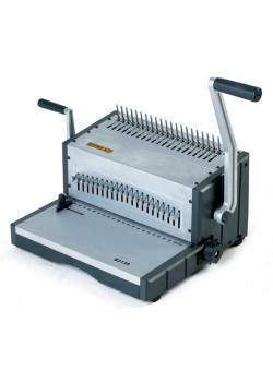 Переплетчик Office Kit B2130 A4/перф.30л.сшив/макс.500л./пластик.пруж. (4.5-51мм)