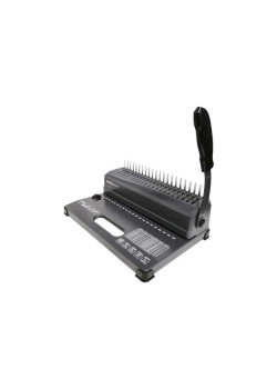 Переплетчик Office Kit B2112N A4/перф.12л.сшив/макс.450л./пластик.пруж. (4.5-51мм)
