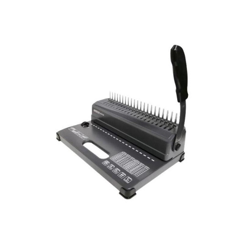 Переплетчик Office Kit B2112N A4/перф.12л.сшив/макс.450л./пластик.пруж. (4.5-51мм)