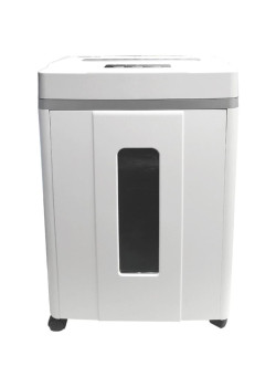 Шредер Office Kit S200TSCD 0,8x2 (секр.P-7) фрагменты 6 лист. 25 л, скобы/пл.карты/CD