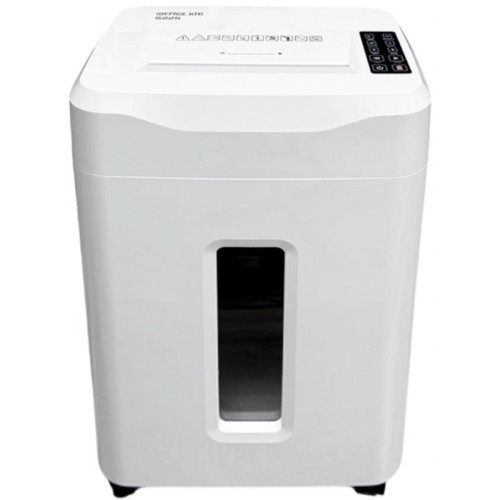 Шредер Office Kit S225 1,9х12 белый (секр.P-5) фрагменты 18лист. 35лтр. скобы пл.карты CD