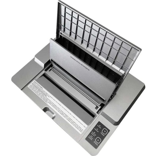 Шредер Office Kit SA200 (1,9х10) с автоподачей (секр.P-5) фрагменты 200 лист. 23 л, пл.карты