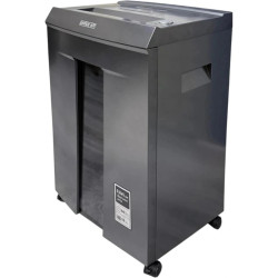 Шредер Office Kit S300 0,8x5 черный (секр.P-7) фрагменты 8лист. 33лтр. пл.карты CD