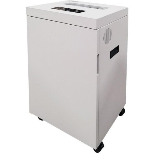 Шредер Office Kit S500 0,8x2 (секр.P-7) фрагменты 7 лист. 50 л, скобы/пл.карты/CD