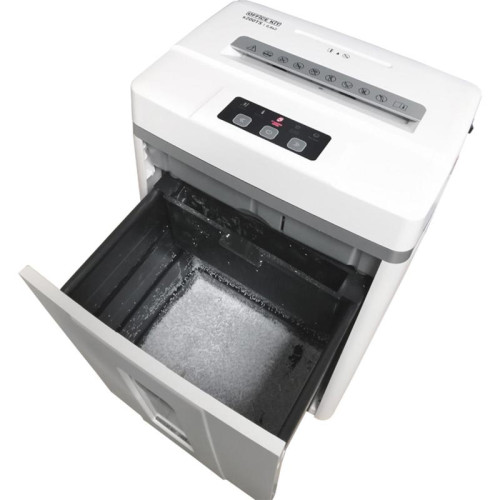 Шредер Office Kit S200TSCD 0,8x2 (секр.P-7) фрагменты 6 лист. 25 л, скобы/пл.карты/CD