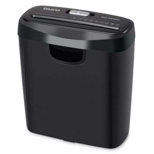 Шредер Buro Home BU-S606S (секр.Р-2) ленты 6 лист. 11 л, пл.карты