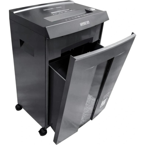 Шредер Office Kit S300 0,8x5 черный (секр.P-7) фрагменты 8лист. 33лтр. пл.карты CD Шредер Office Kit S300 0,8x5 черный (секр.P-7) фрагменты 8лист. 33лтр. пл.карты CD