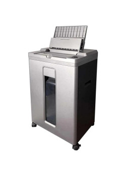 Шредер Office Kit SA200 (1,9х10) с автоподачей (секр.P-5) фрагменты 200 лист. 23 л, пл.карты