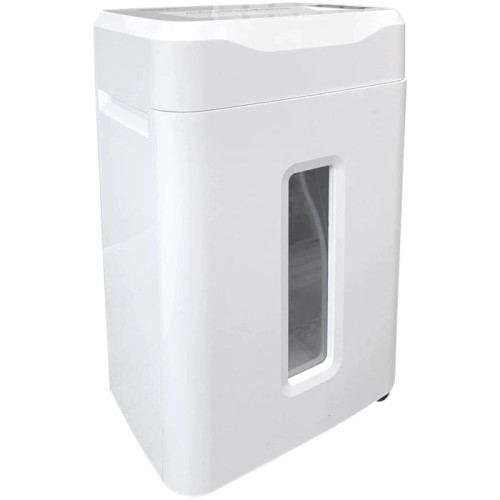 Шредер Office Kit S210N 3,9x38 белый (секр.P-4) фрагменты 16лист. 35лтр. скрепки скобы пл.карты CD