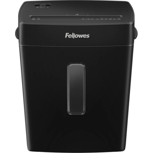 Шредер Fellowes PowerShred Р-42С черный (секр.P-4) фрагменты 8лист. 15лтр. скрепки скобы пл.карты