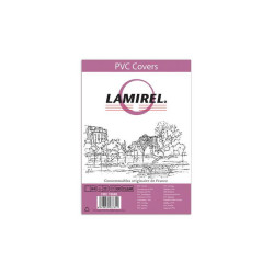 Обложки для переплёта Fellowes A4 150мкм прозрачный (100шт) Lamirel (LA-78680)