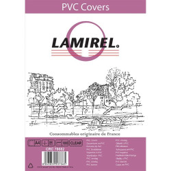 Обложки для переплёта Fellowes A4 200мкм прозрачный (100шт) Lamirel (LA-78682)