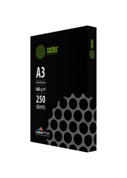 Бумага Cactus CS-LPA3160250 A3/160г/м2/250л./белый CIE170% для лазерной печати